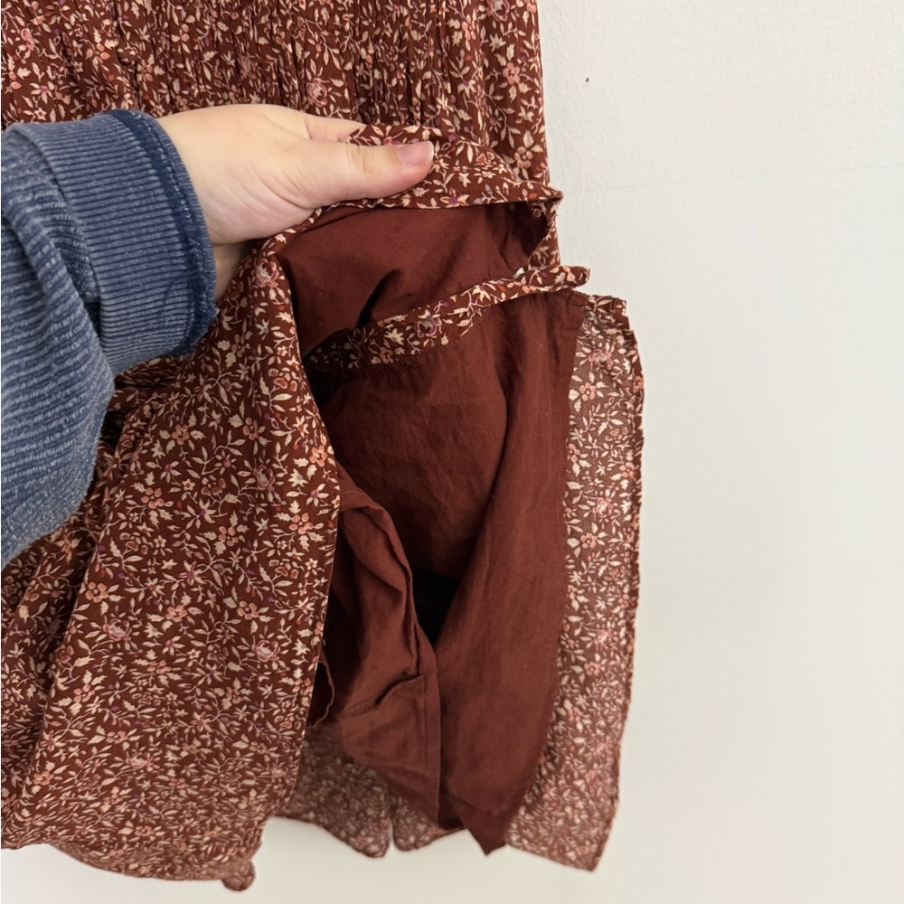 Madewell Pintuck Florentine Floral Mini Dress - Picture 10 of 11